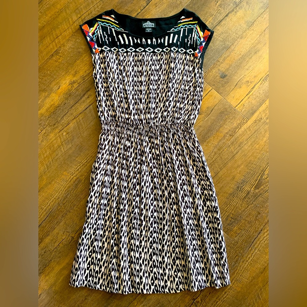Boutique Boho Embroidered Dress